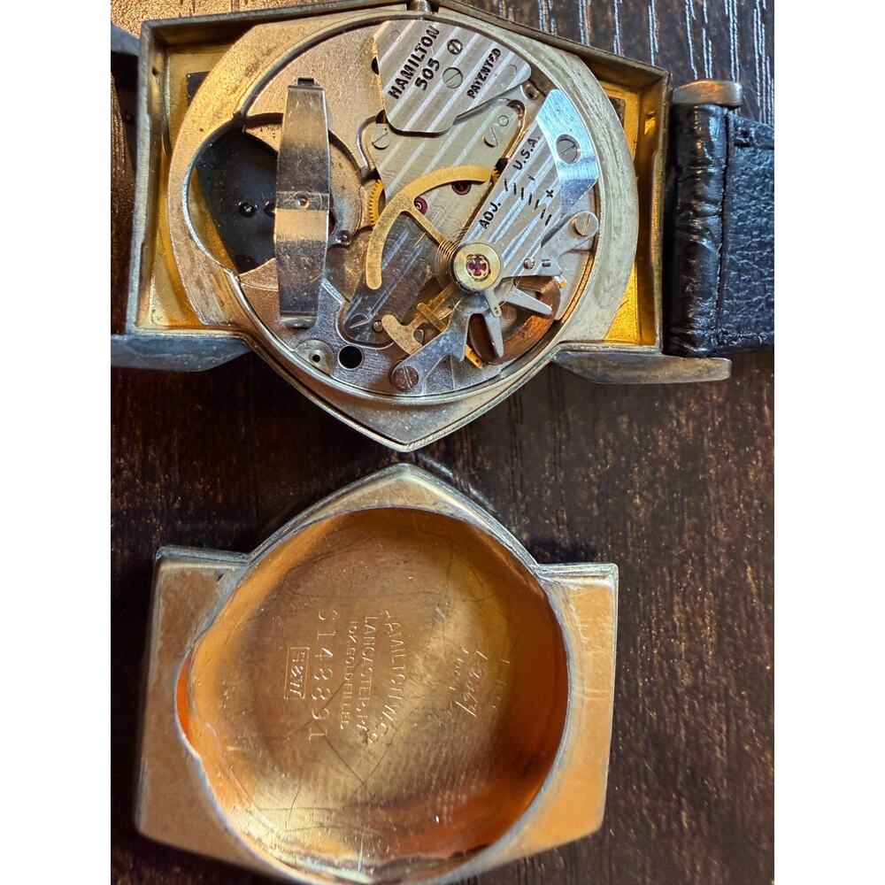 Vintage Hamilton Electric 505 Watch | 10K Gold Filled | For Restoration (CCC68) - Picture 4 of 7